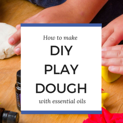 DIY Play Dough with Essential Oils
